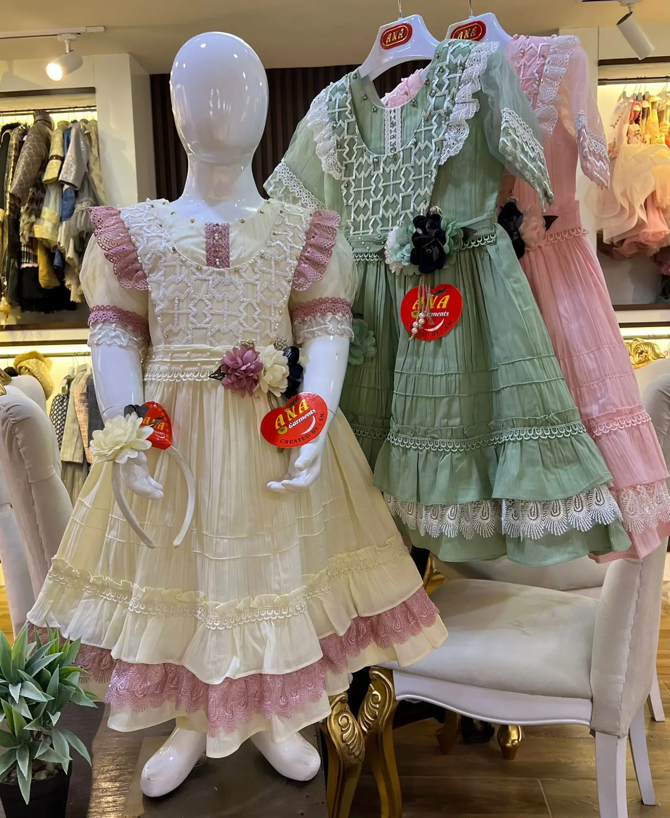 Cotton suit for baby girl new design low price casual suits export quality baby dresses