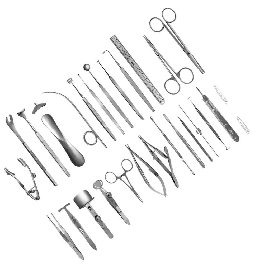2024 Oculoplastic Eye Micro Surgery Set 30 PCS Ophthalmic Instruments