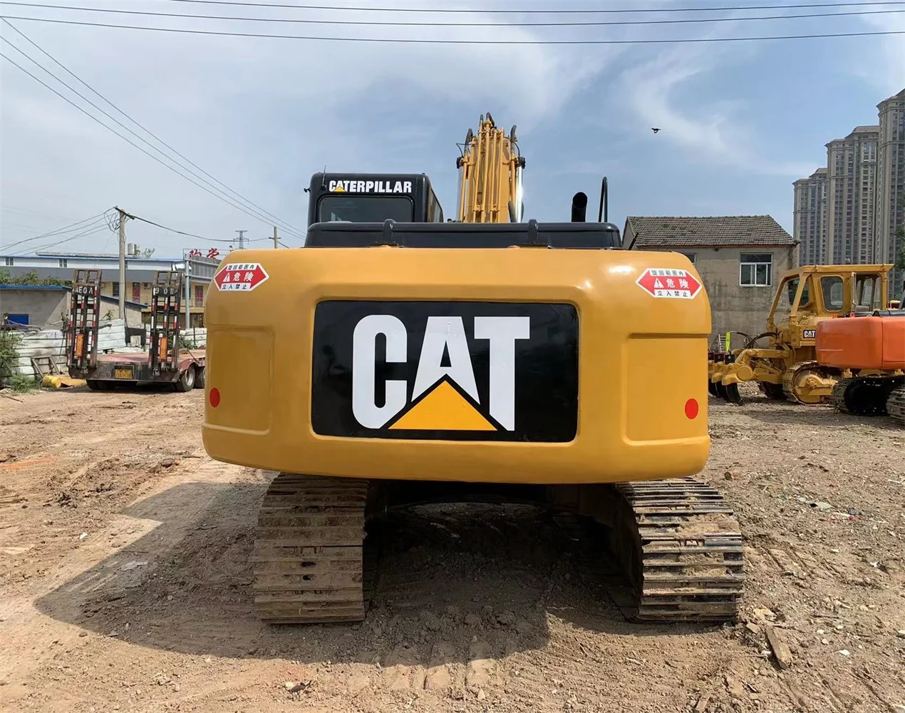 Used Caterpillar 320D 320DL crawler excavator construction machinery original Japan 320B 320C 330C used excavator for sale