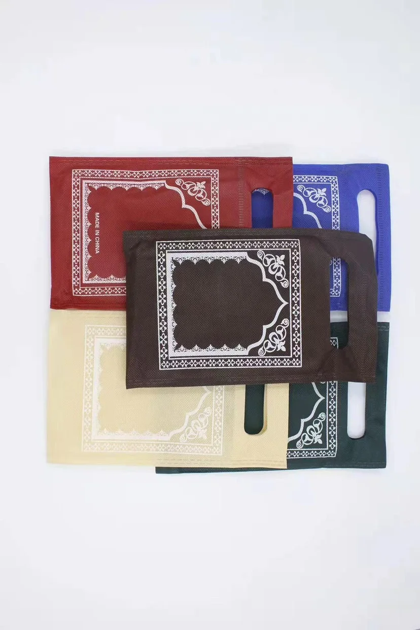 Portable Prayer Mat Convenient Portable Muslim Prayer Mat With Bag Muslim Travel Prayer Mat