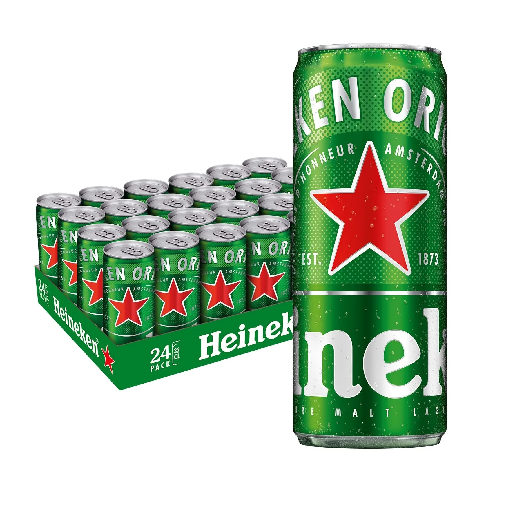 High Quality Heinekens Larger Beer 330ml X 24 Bottles