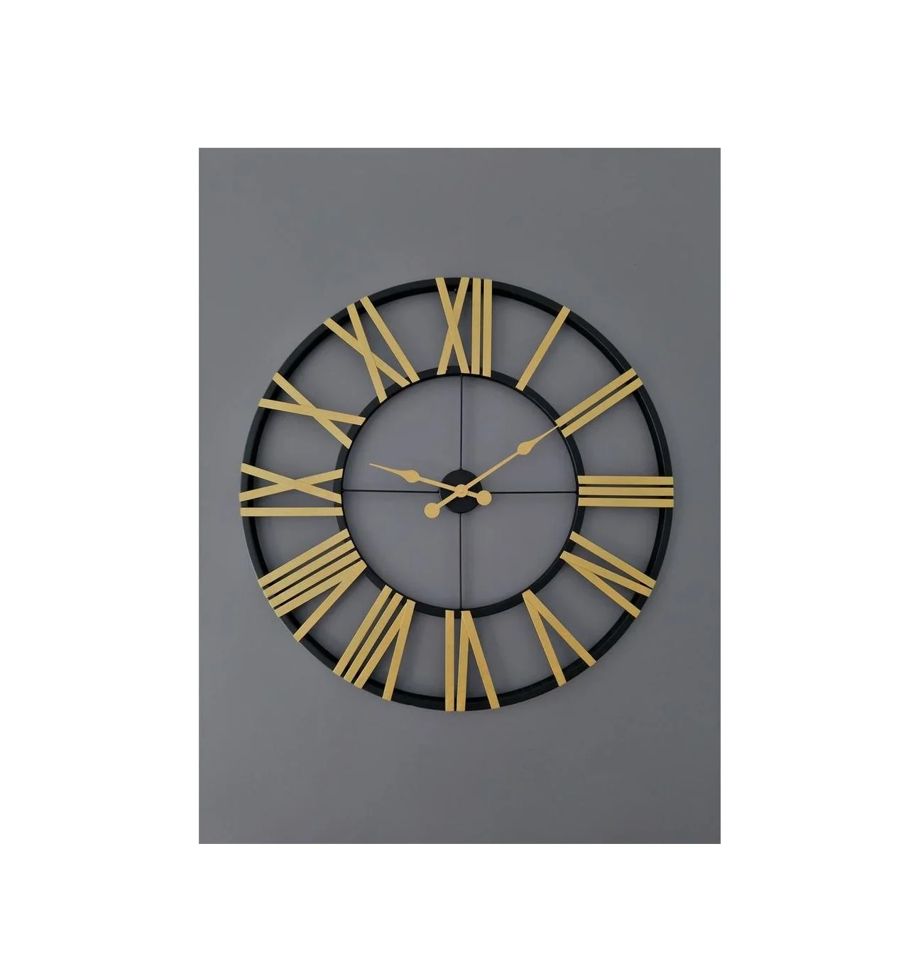 Modern Look Best Quality Big Wall Clock For Office Decoration Hanging Clock top demanding natural craft