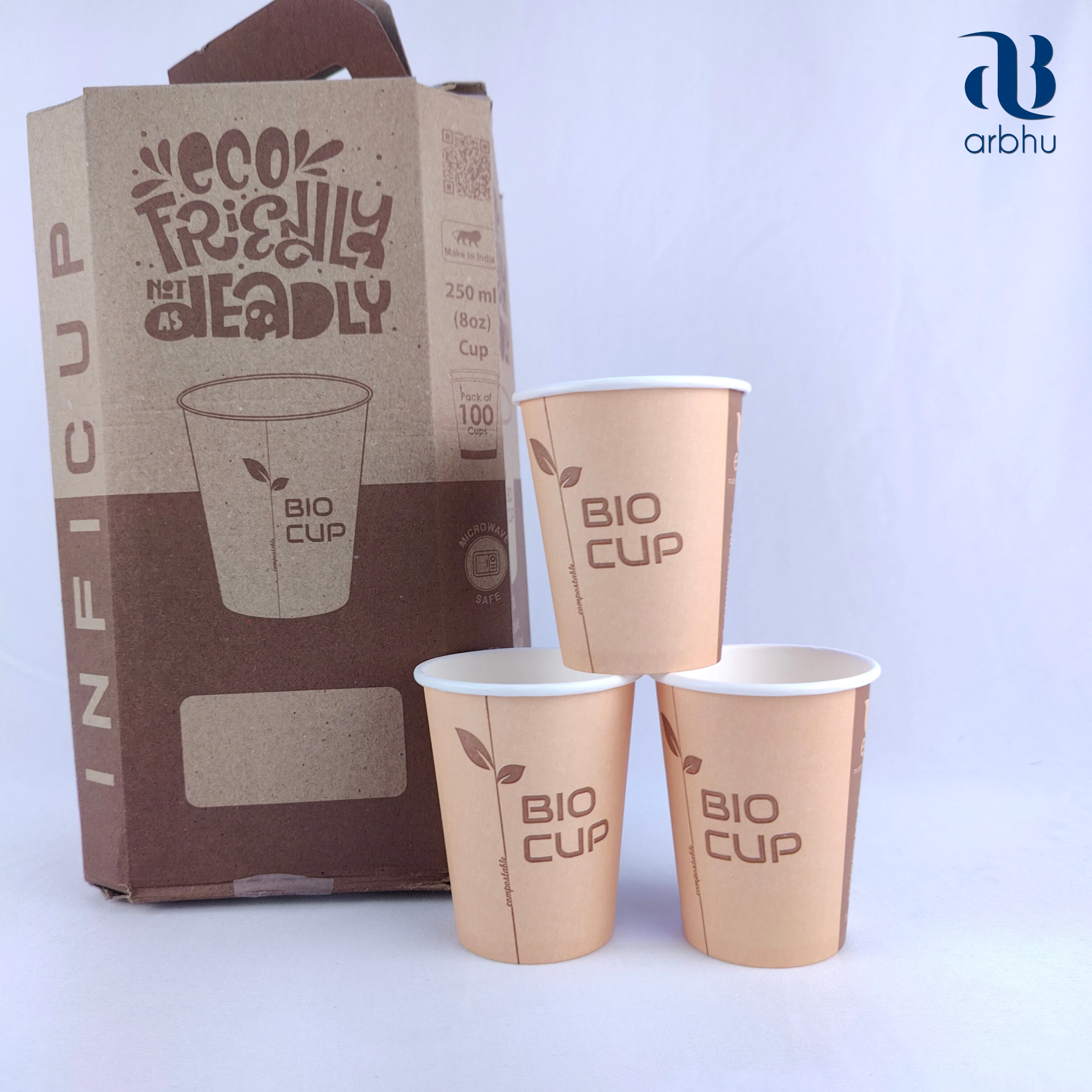 Wholesale Customized 8 oz Disposable Milk Cups Single Wall Coffee Paper Cups for Cold and Hot Drinks Set for Tea Tableware Use
