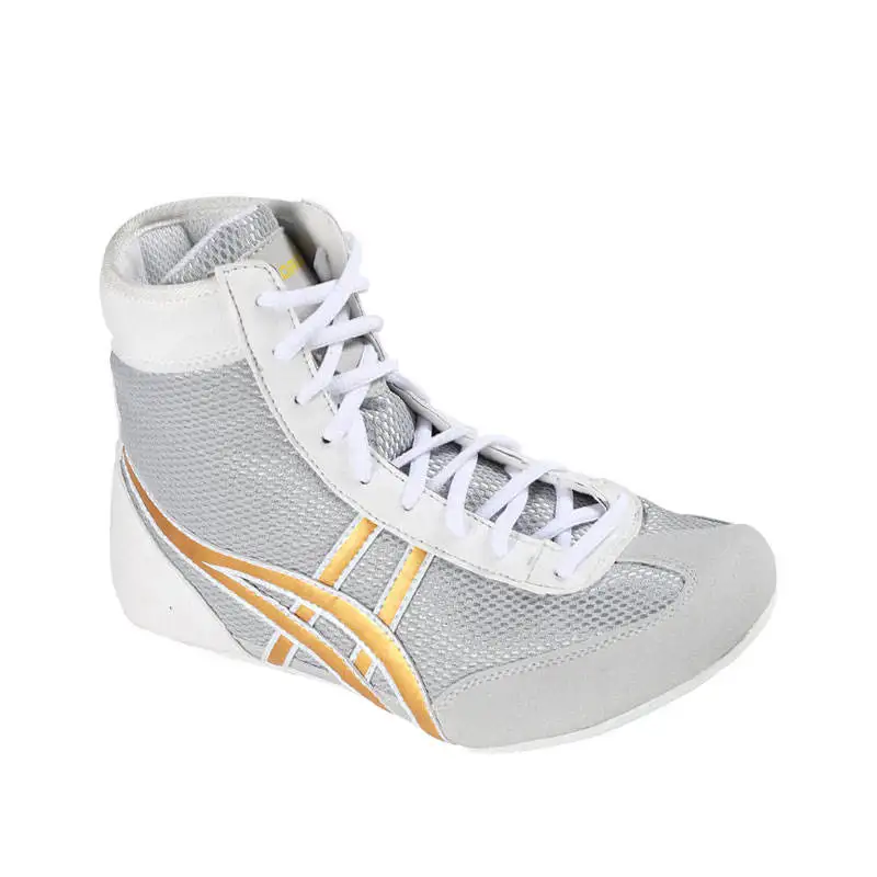 Custom Professional Youth Martial Arts Training Sports Make Zapatos De Boxeo Boxing Wrestling Shoes