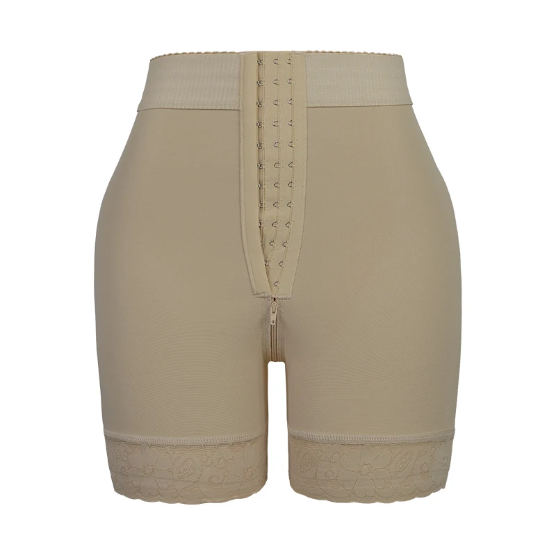 Nanbin S-3Xl Plus Size Women Shape Wear Pants High Waist Tummy Control Body Shaping Pants Butt Lift Panties With Hooks