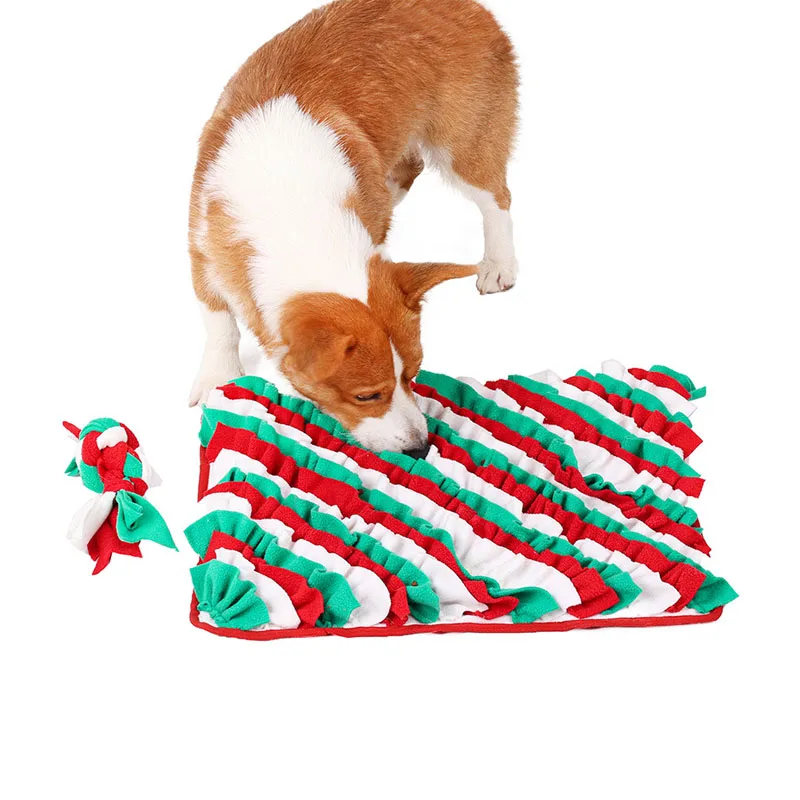Рождественская елка, игрушка для собаки, набор из молярных жевательных веревок для формования шуточных ножниц, ковриков для ношения