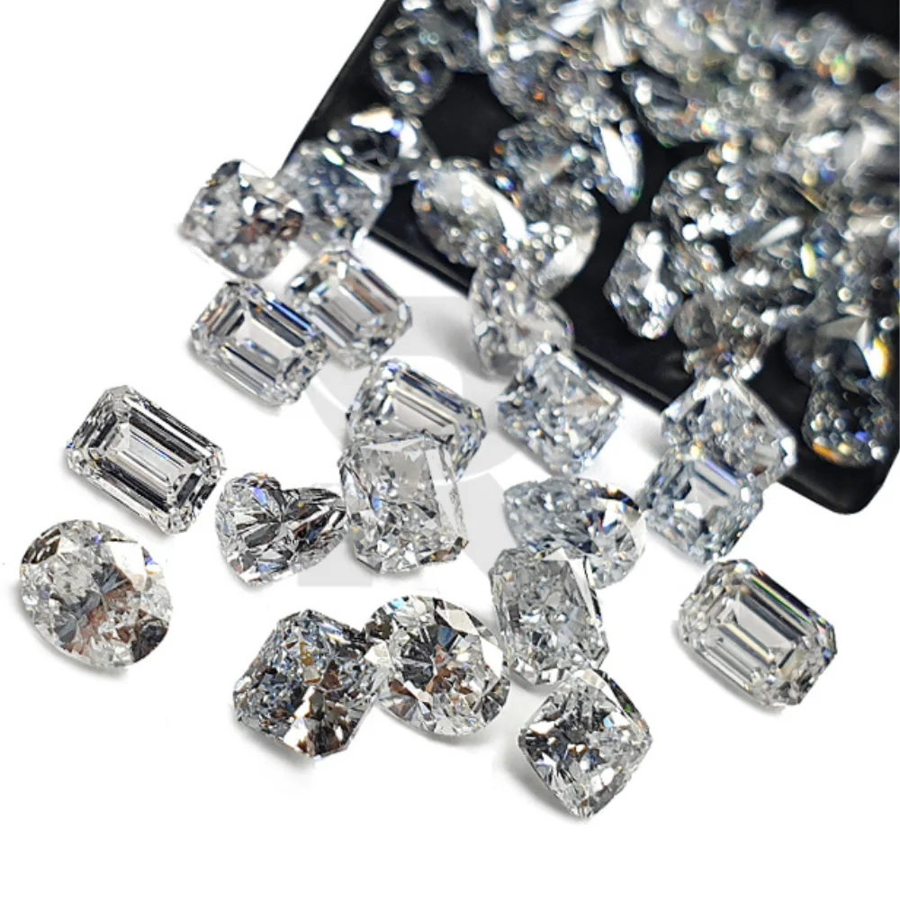 Lab Grown Diamond CVD HPHT for Lab Grown Diamond Jewelry Hot Sale Wholesale 2 Carat White Round IGI Jewelry Decoration VS1 8 Mm