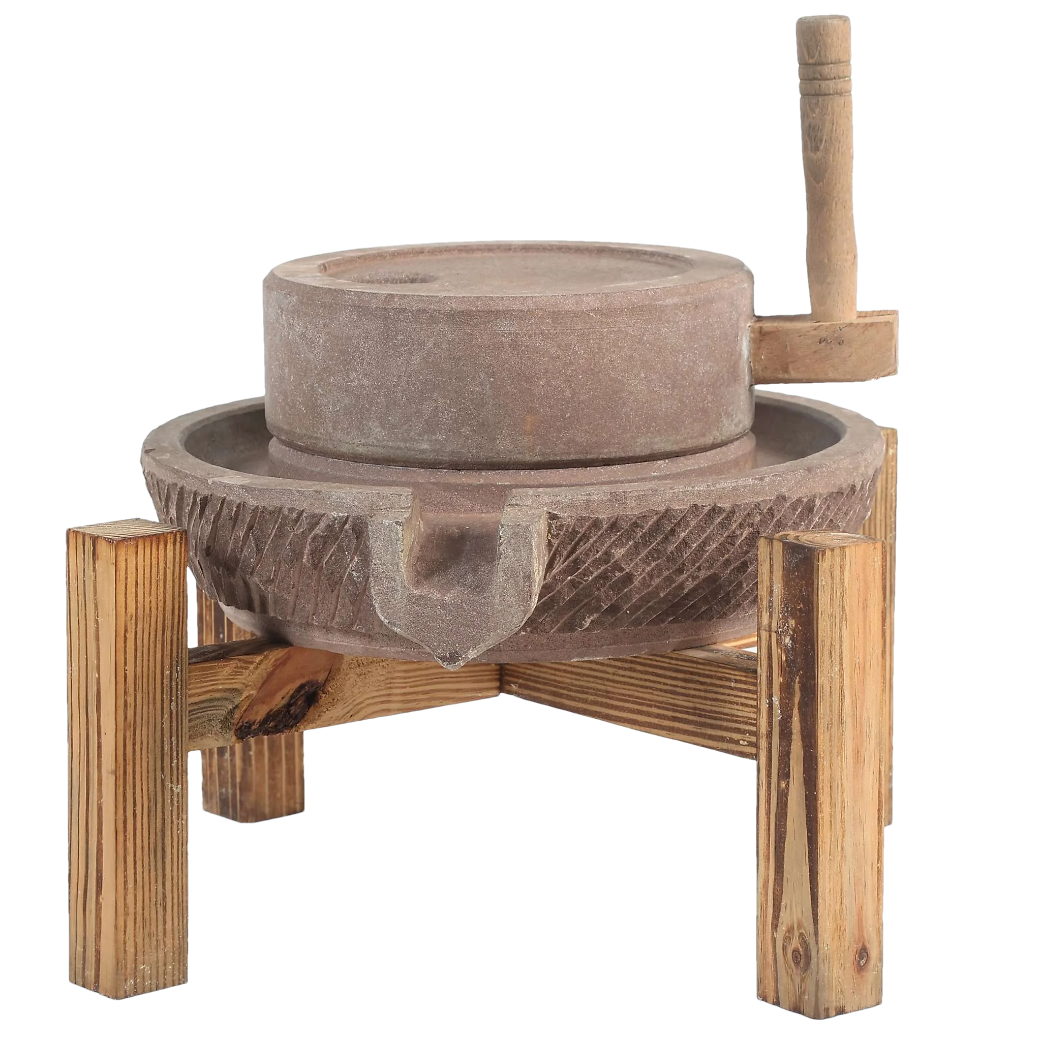 stone grain mill small hand multifunction stone mill