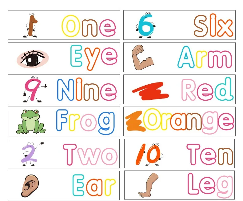 Ready to Ship Wholesale Wooden English alphabet spelling word game for children puzzle English card matching board game toys