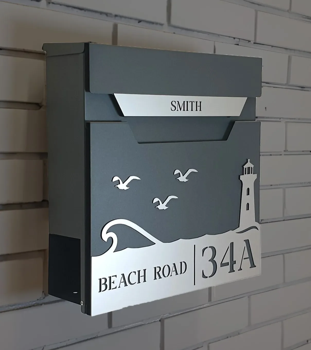 Factory Price Modern Mailbox Wall-mount Hanging Decoration Apartment Mailbox Furniture Accessories OEM ODM Wholesaler