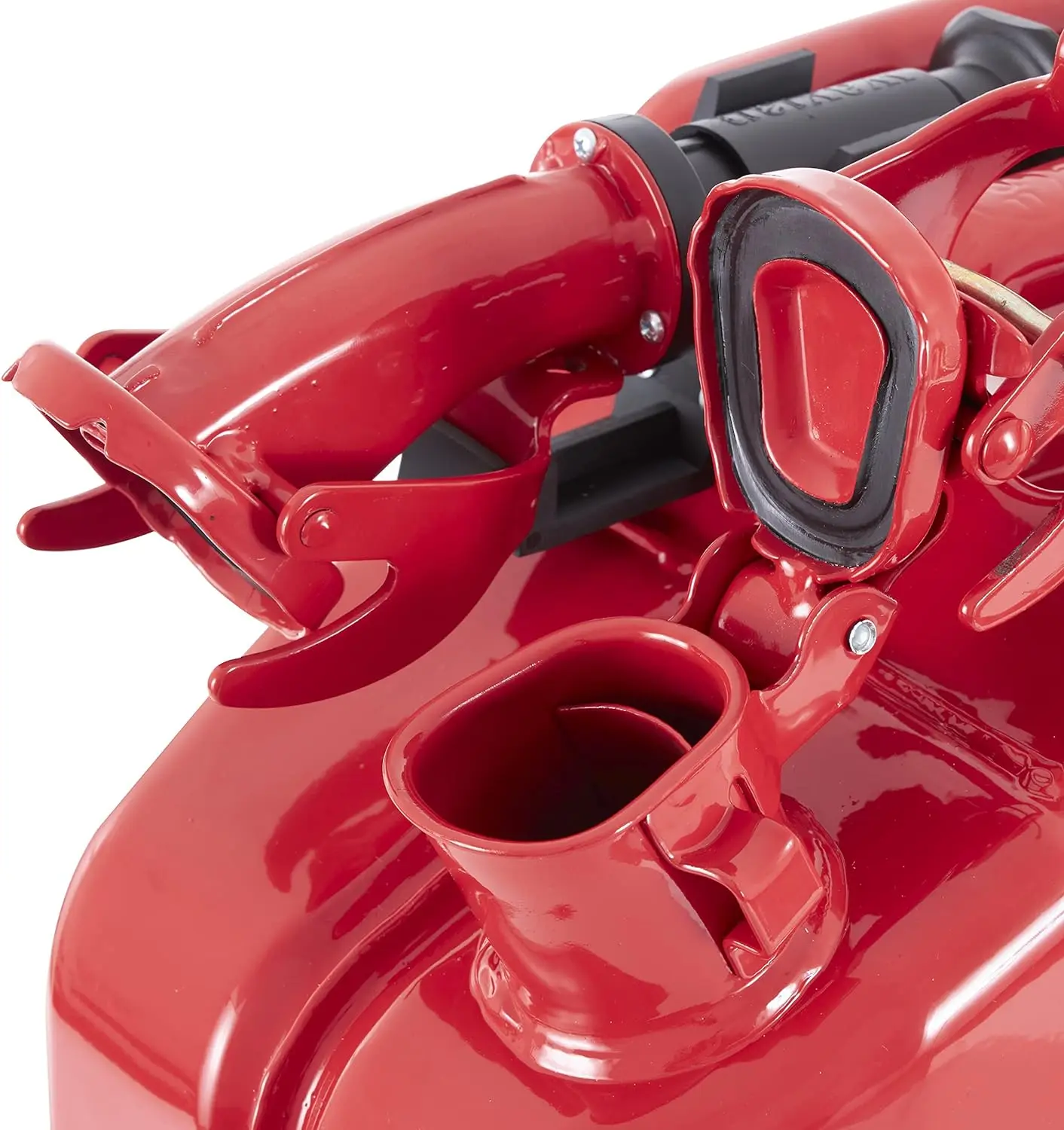 Wavian 5.3 Gallon 20 Liter Authentic Jerry Can with Spout Red