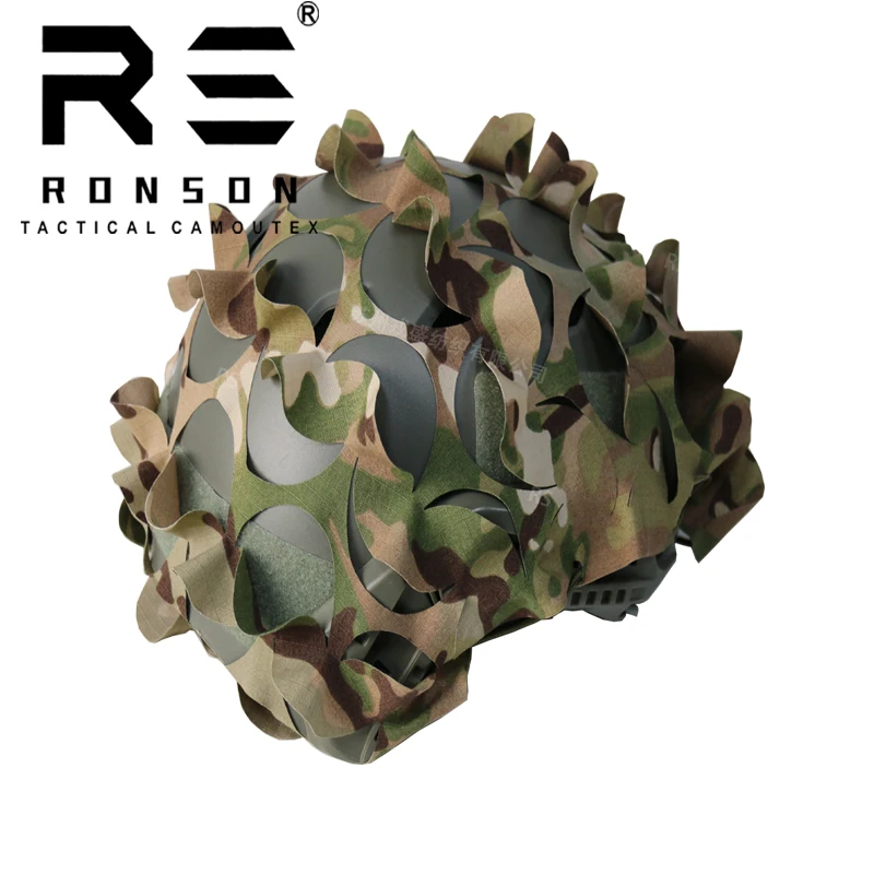Ronson Tactical Fast Mesh Helmet Cover without Helmet multicam camouflage disguise