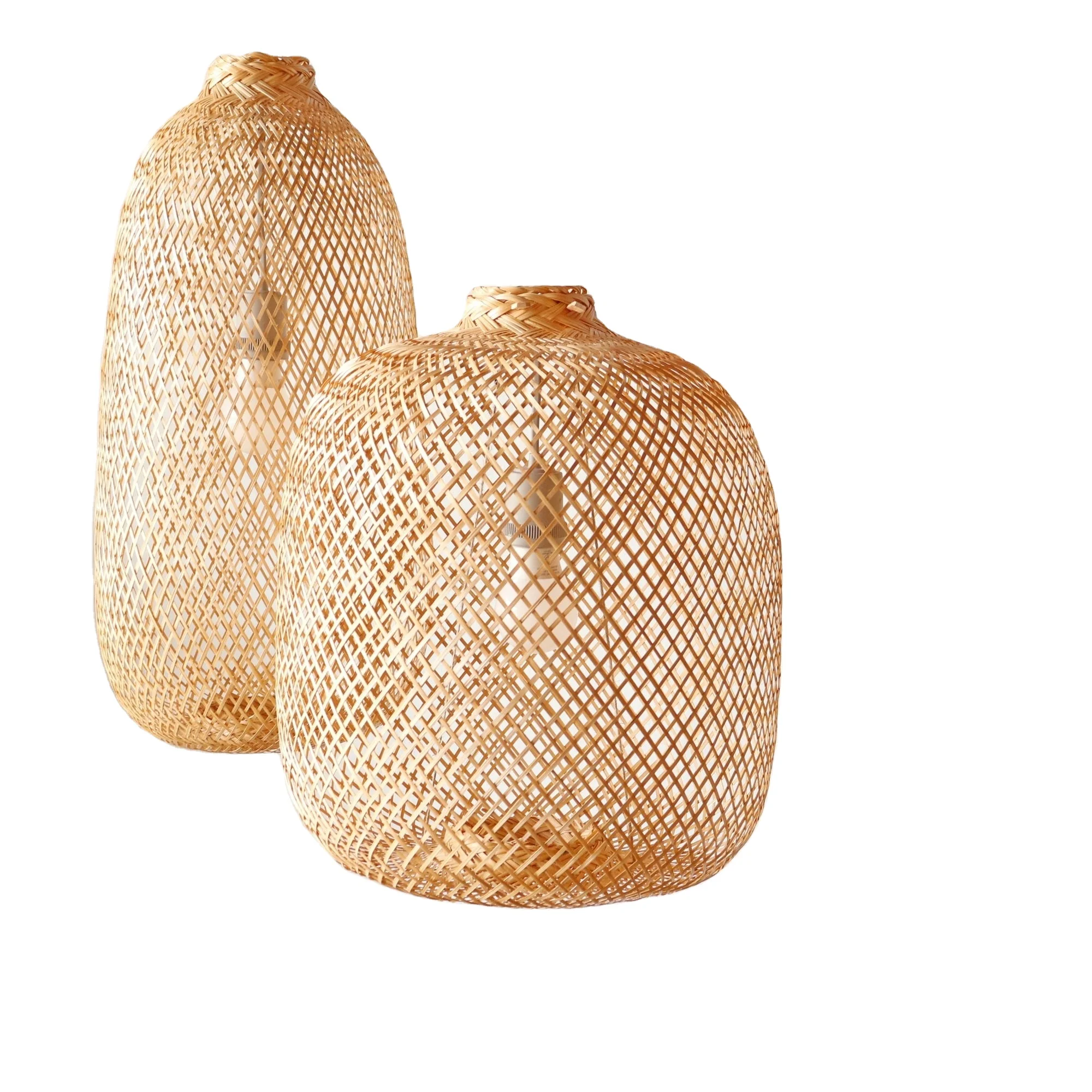 Индивидуальные размеры и стиль бамбуковые лампы оттенки натурального цвета Высокое качество сделано во Вьетнаме для продажи