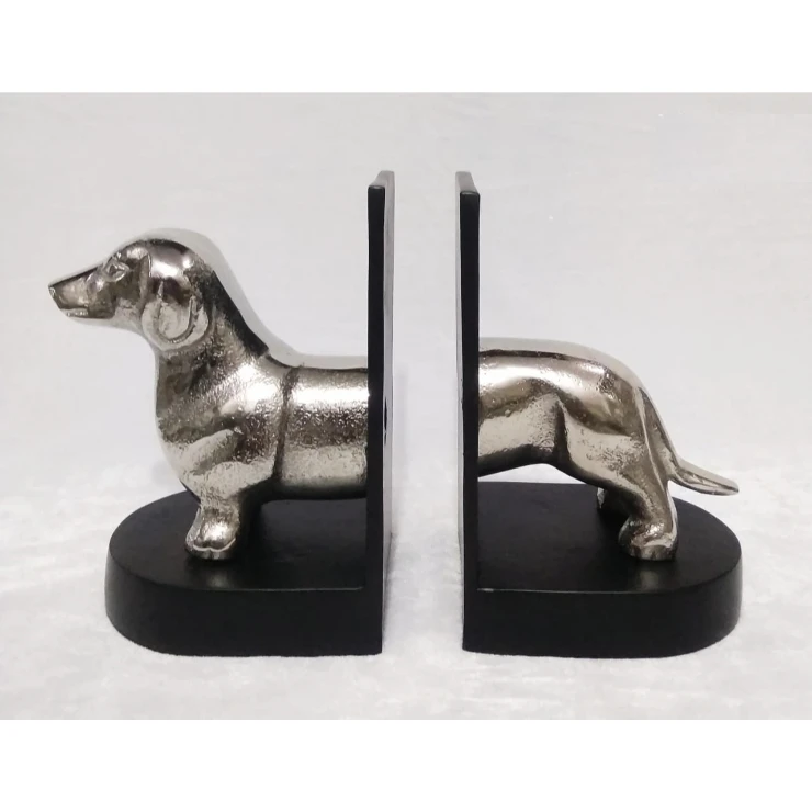 Horse-shaped Book Ends Bookshelf Student Desktop Retro Bookend Books Storage Rack Office Living Room Decoration Ornaments
