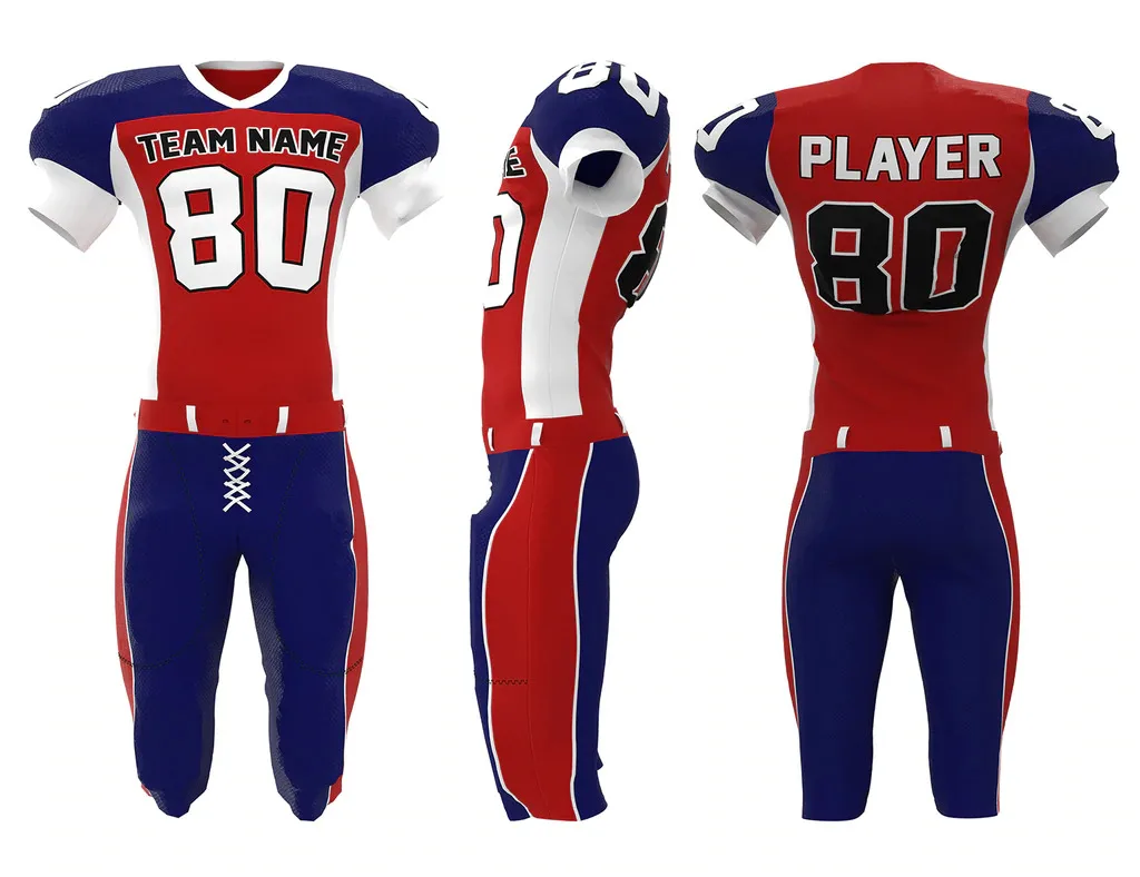 Customized American Football Jerseys Customize Sublimated Stitched Embroidery Rugby Sports Clothes Jerseys Original Football  Am