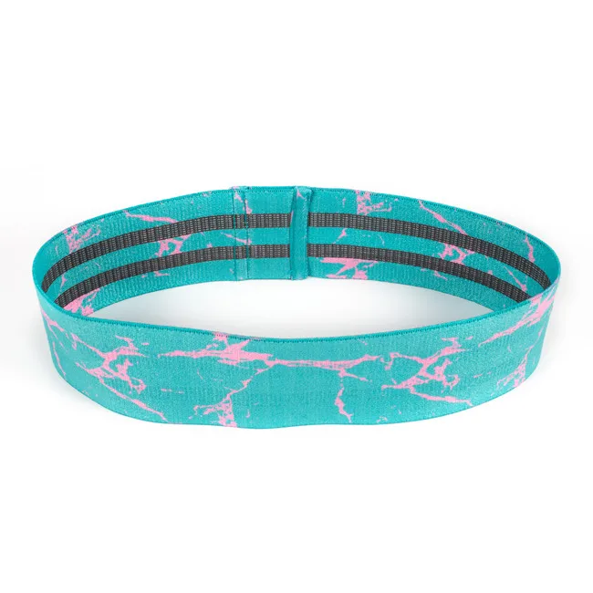 Customization Pattern Fabric Hip Resistance Booty Band Personalized Logo Booty Shaping Bands