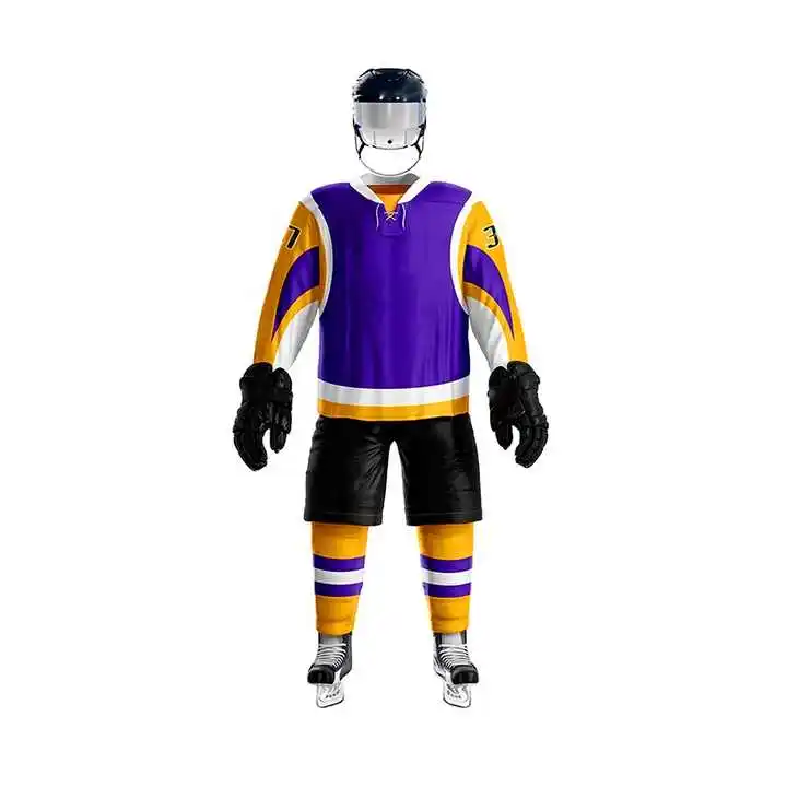 Custom Women Ice Hockey Uniform Suit in High Quality Custom Sublimation Shirts Embroidery Unisex OEM Customized Technics Logo