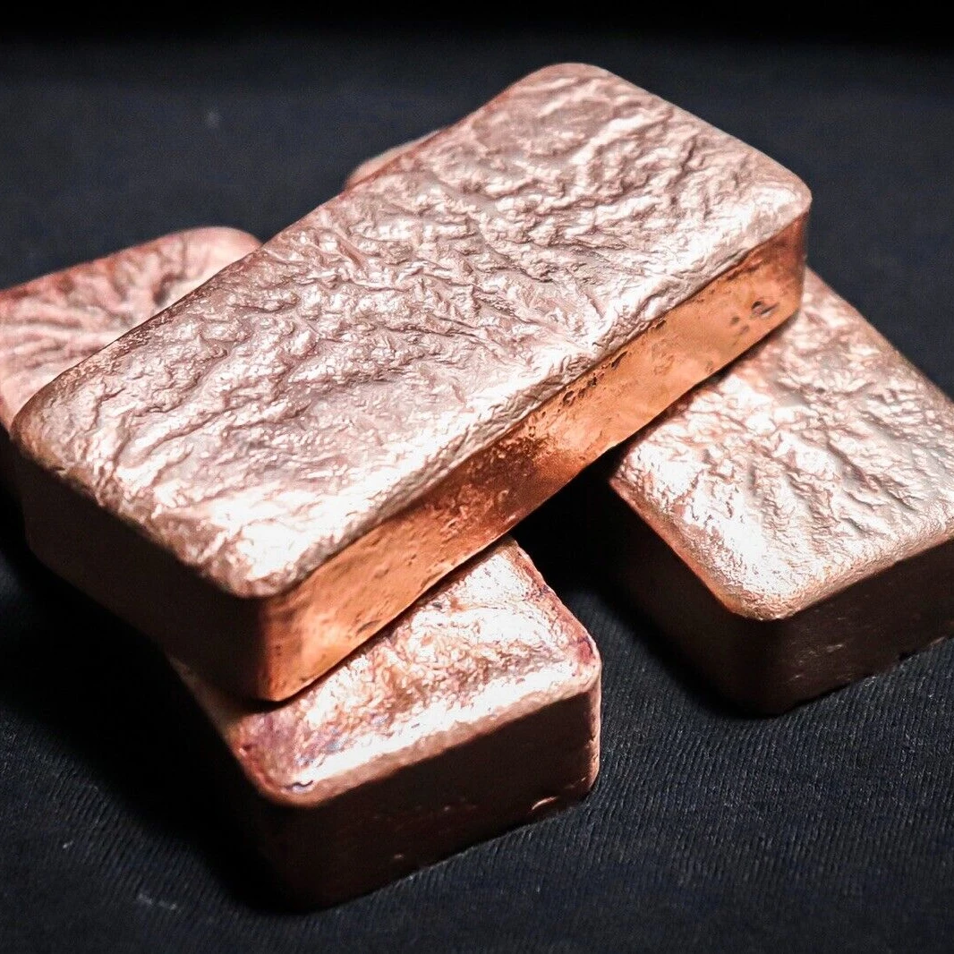 COPPER INGOT 99.99% PURITY