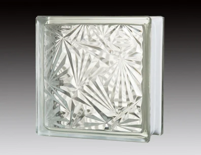 New Transparent Decorative Popular 190*190*80mm Glass Block Crystal Glass Bricks Hollow Glass Blocks