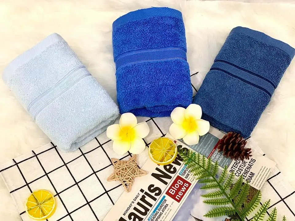 Face Towel  Wholesale 100% Cotton Thicken Color Striped