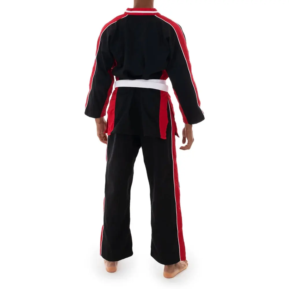 Wholesale Comfortable Men Cotton Polyester Taekwondo Uniforms / Best Martial Arts Uniform Breathable Men Taekwondo Uniforms