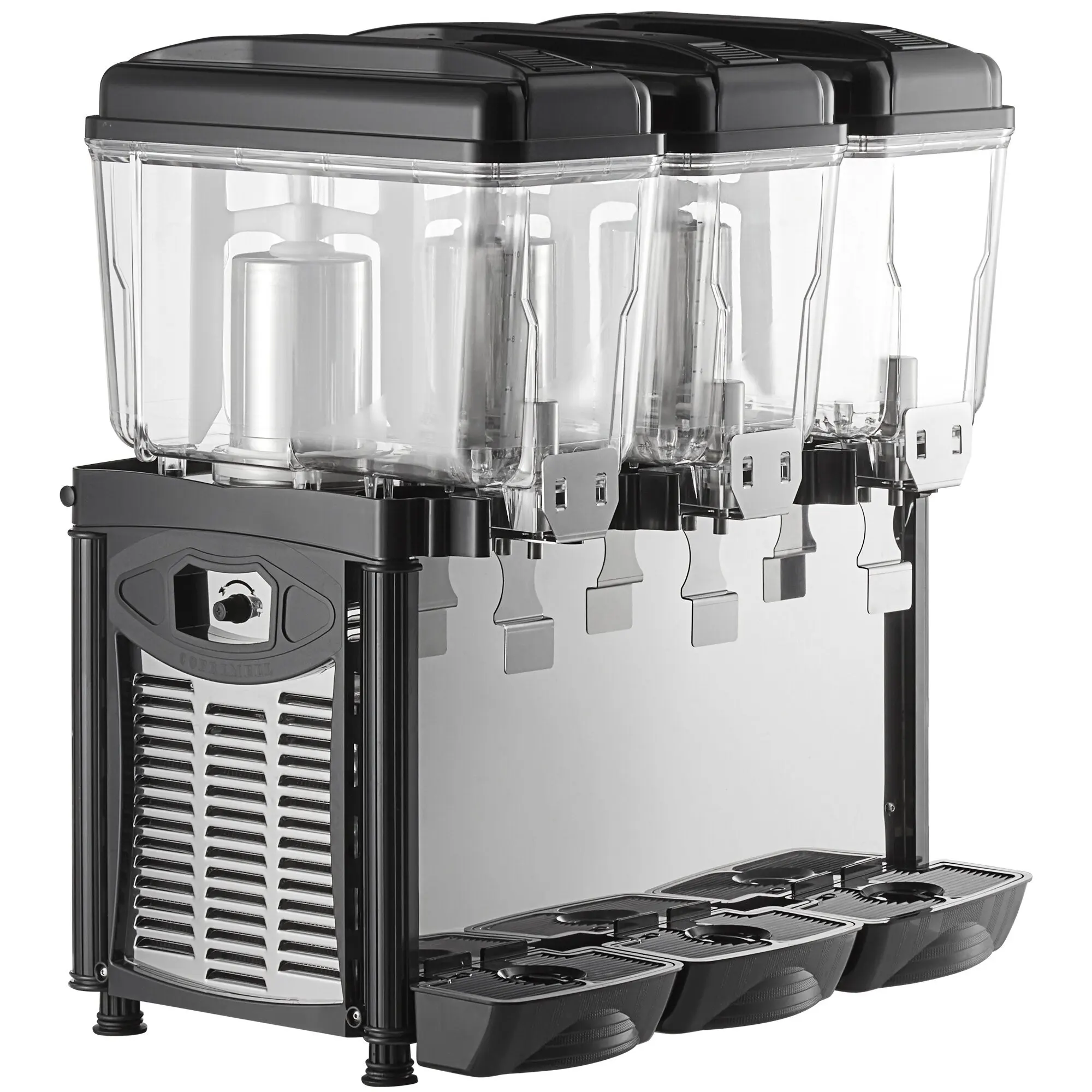 Hot Sale Commercial Stainless Steel Automatic Fruit Juice Bevera Dispenser Restaurant Use Cooling Juice Extractor Machine Sale