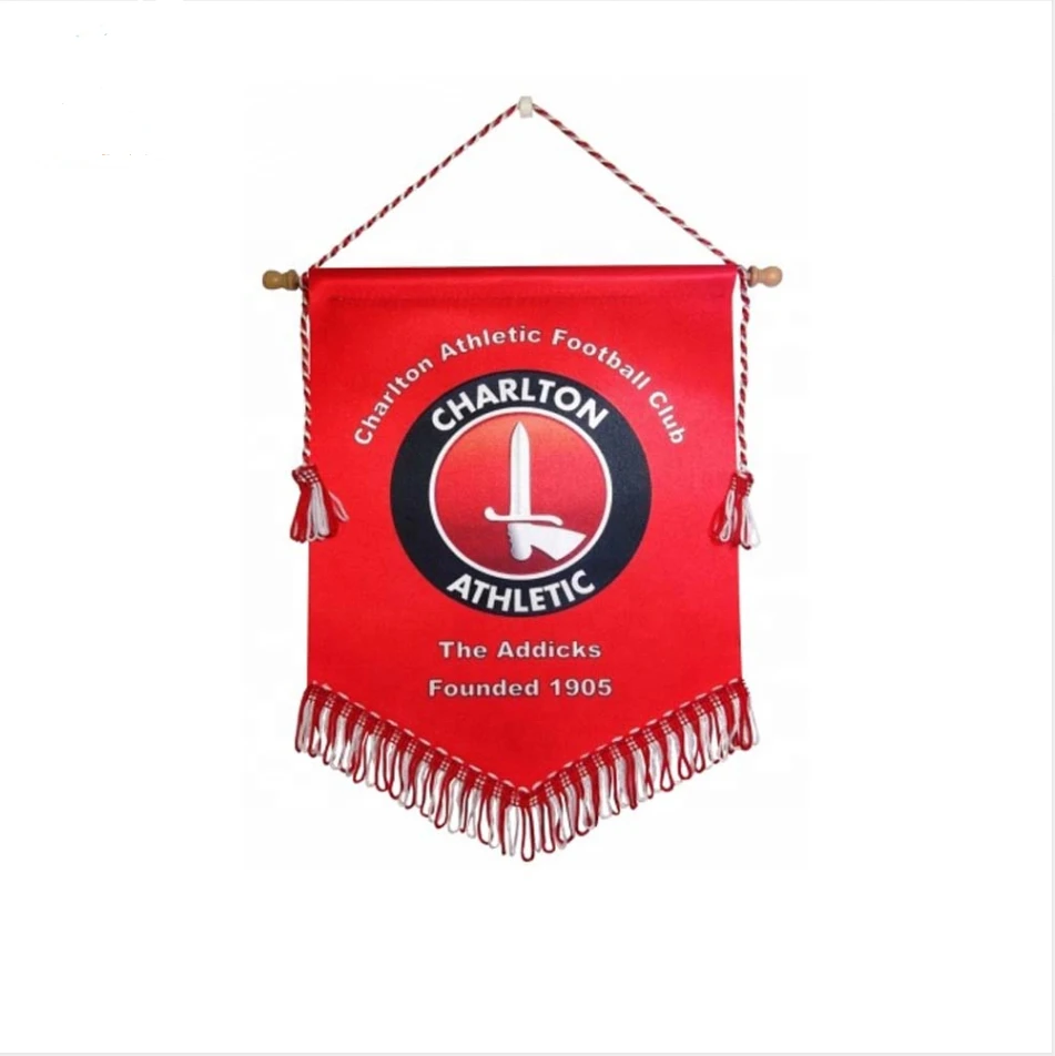 Custom Design Pennants Flags Sports Pennants Banners Custom Fanion No MOQ Quick Delivery pennants flags