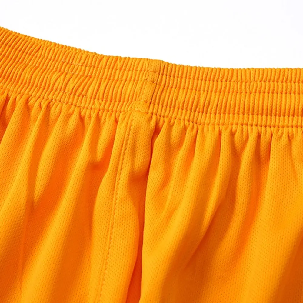 Factory Direct Sale Soccer Jersey Uniform Custom Team Name & Number Yellow Soccer Uniform