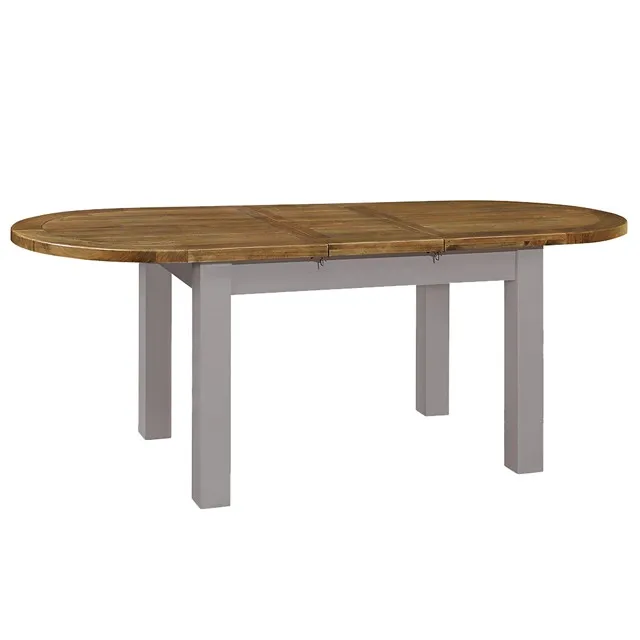 BUTTERFLY EXTENDING OVAL DINING TABLE
