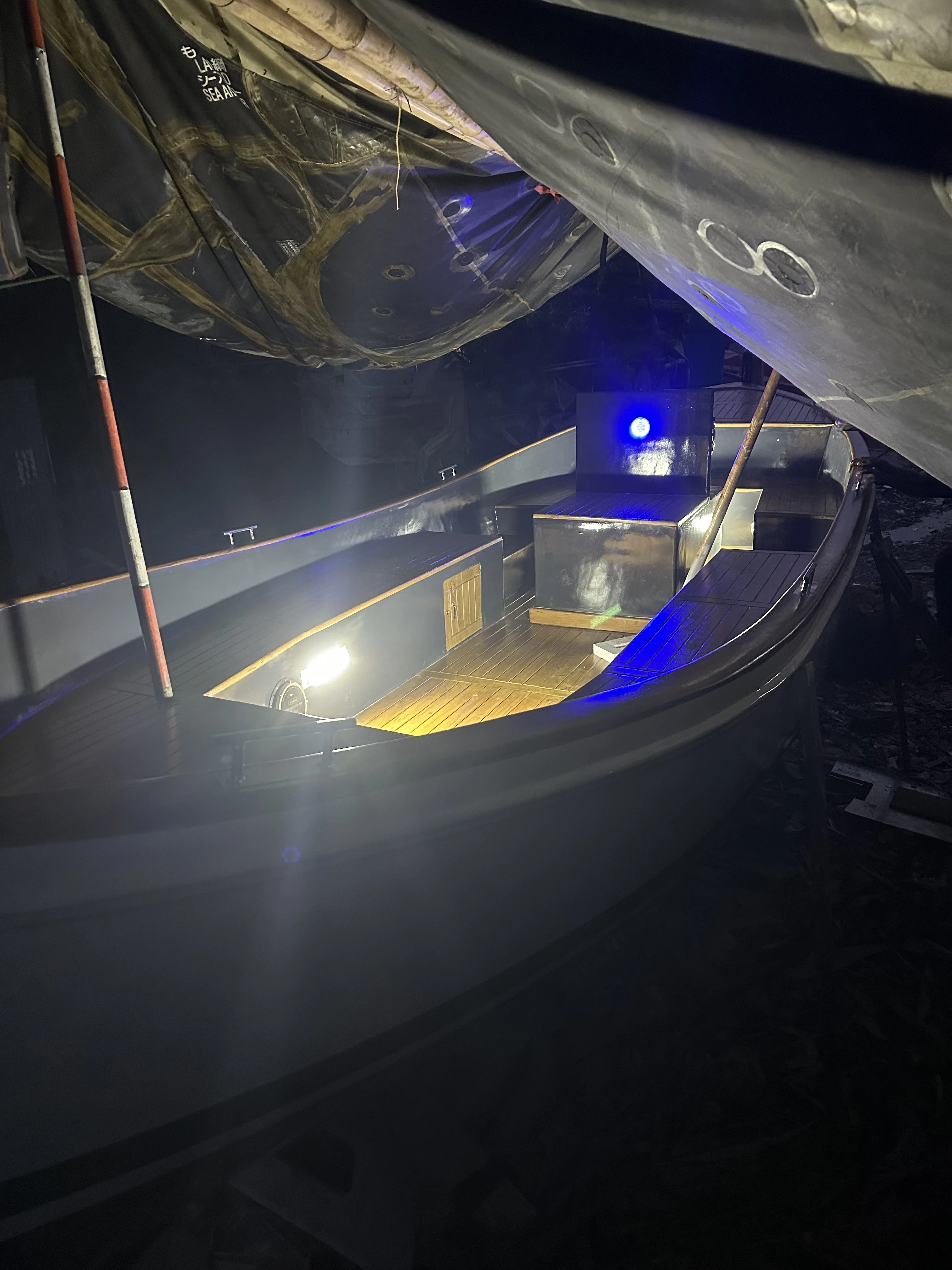 Best Luxury Design Sloep Boat  with Teak Wood Design and Fibreglass Hull For Export from Bangladesh