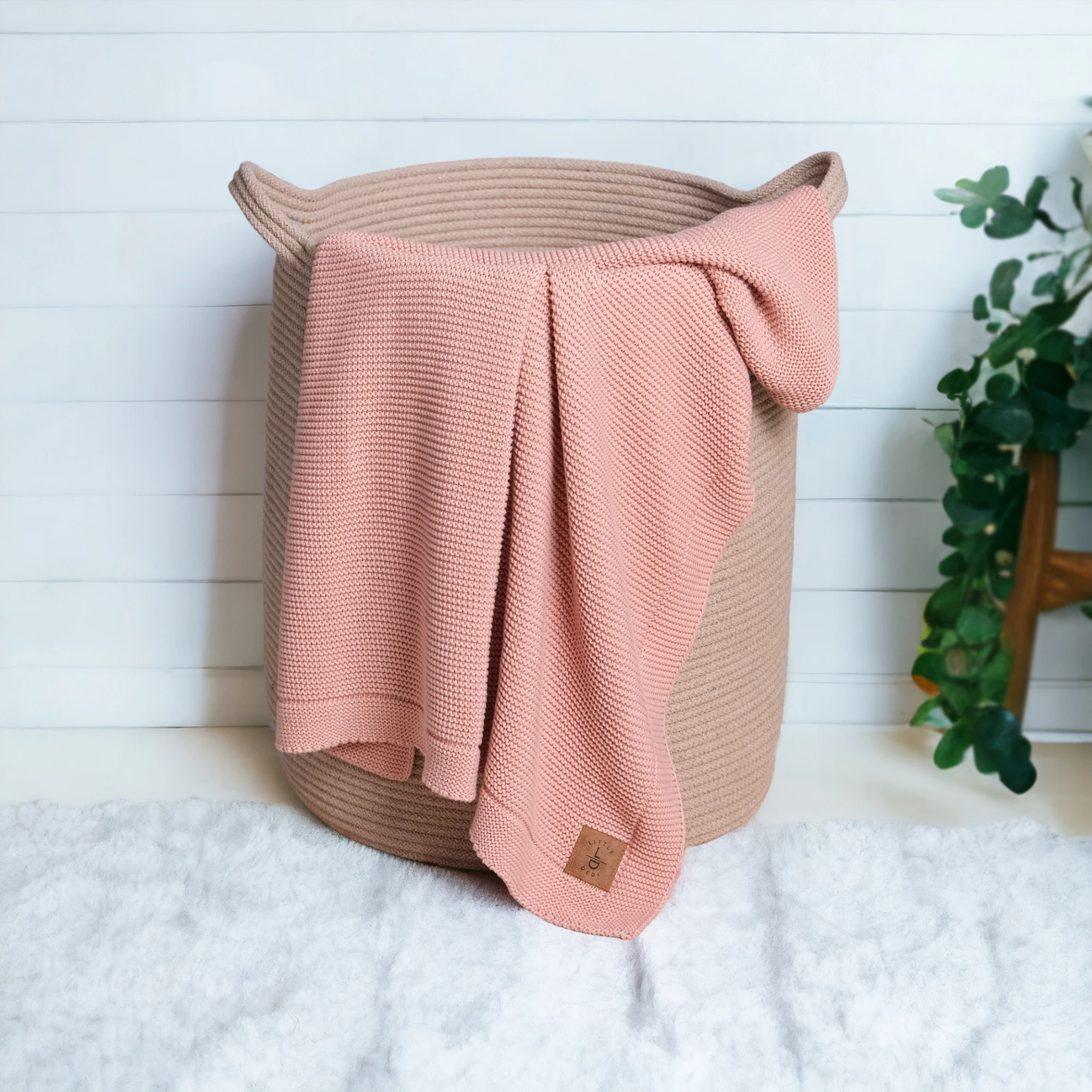 High Quality 100% Organic Cotton ALINA Baby Blanket 80*100 Cm Hot Sale Baby and Kids Crochet  Cable Knit Baby Bed Products