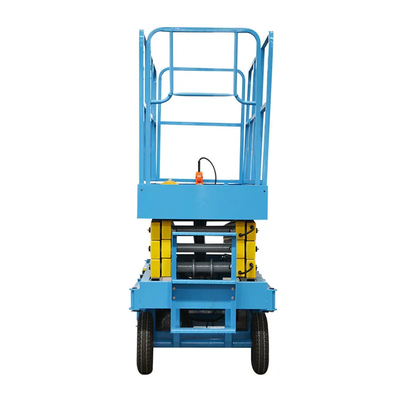 Qiyun Factory Price 8m Platform Height 10m Working Height Mobile Scissor lift for sale