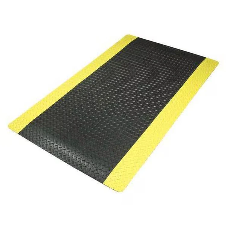 Durable Vinyl Diamond-Dek Sponge Industrial Anti-Fatigue Floor Mat
