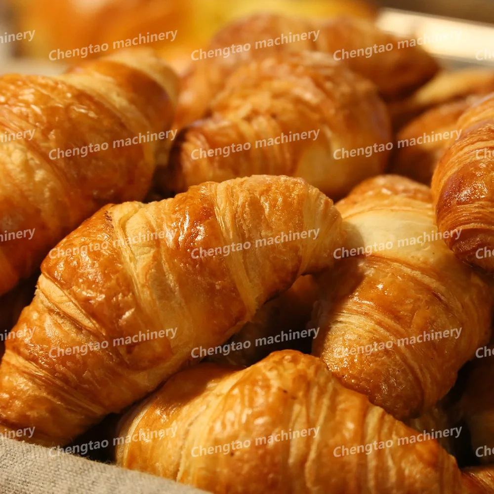 Electric Automatic Pastery Bread Making Machine for Croissant and Pita Bread for Bakery Restaurant Use New Condition Inclu