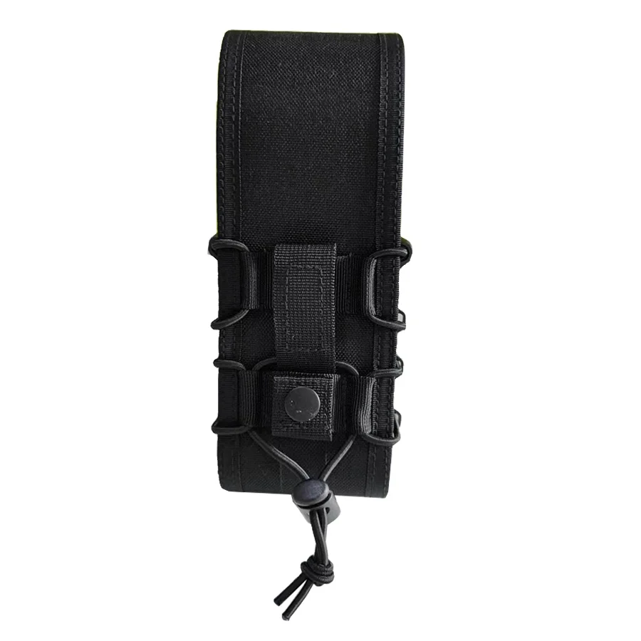 Черный Molle тактический универсальный чехол Wargame с одним журналом