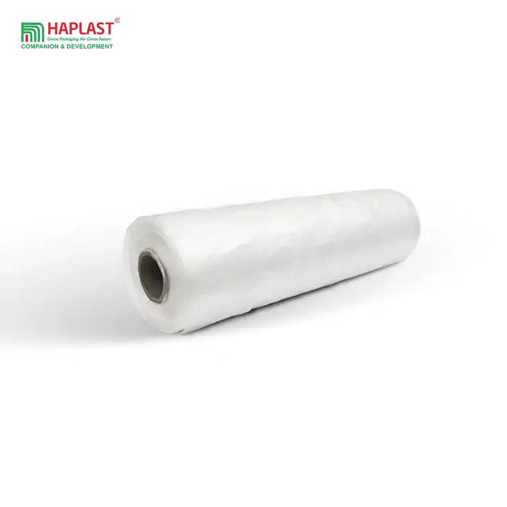 Best Price 100% Compostable Shopping bag on Roll T shirt Eco Bags Wholesale Supermarket T Shirt Thank You Bags Vietnam Supplier