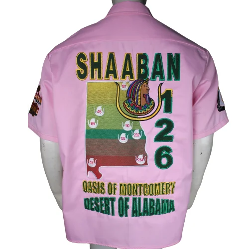 Shaaban Court Embroidered Walking shirts Best Chenille Embroidery Daughter of Imperial Walking Shirts
