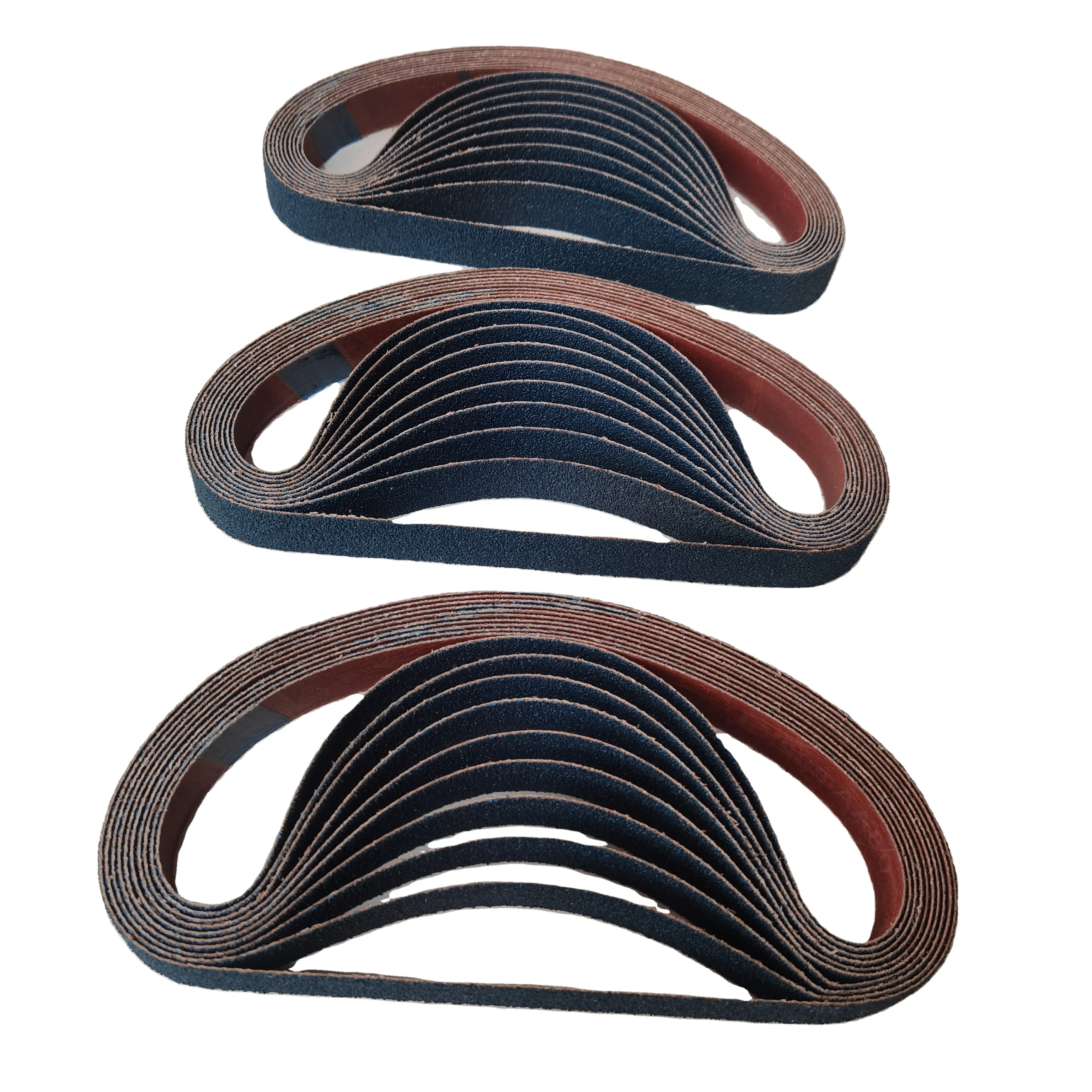 Industrial grinder abrasive belt 20mm * 520mm blue sand zirconia abrasive belt