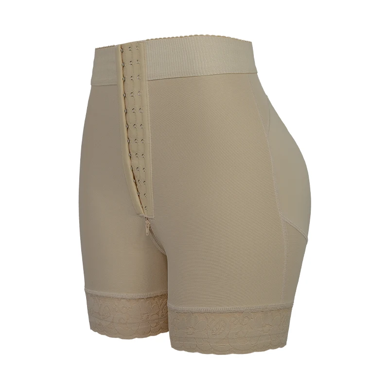 Nanbin S-3Xl Plus Size Women Shape Wear Pants High Waist Tummy Control Body Shaping Pants Butt Lift Panties With Hooks