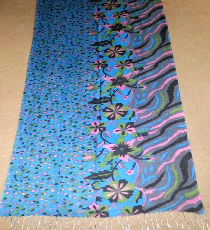 Новейшие фабричные мягкие шали с принтом Раскрашенные вручную шарфы и премиум качества