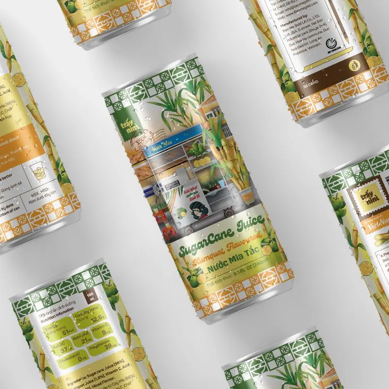 Популярный товар-сок сахарного тростника каламansi с естественным вкусом и хорошим здоровьем 240 мл в банке или 10 кг асептическом пакете
