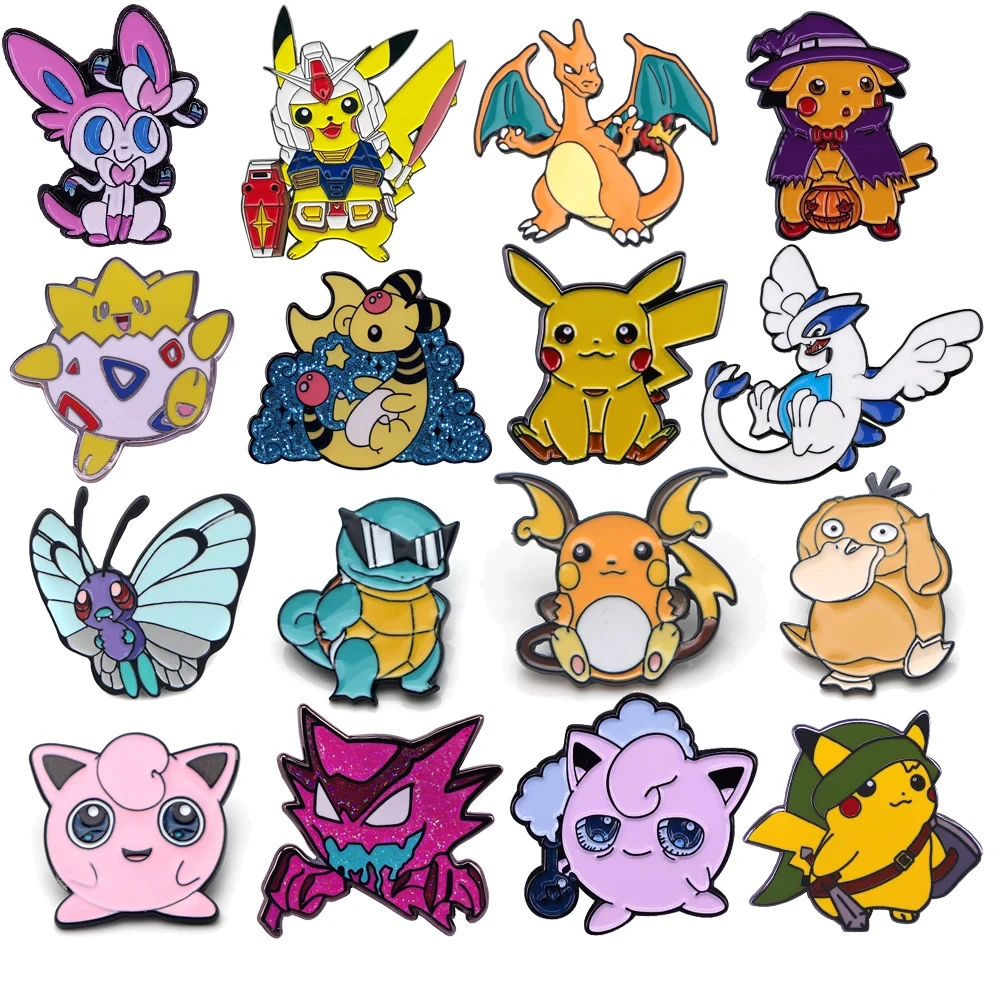 Wholesale Badge Maker Custom Your Own Design Metal Soft Enamel Lapel Pin Gold Plated Cute Enamel Pins Metal Emblem