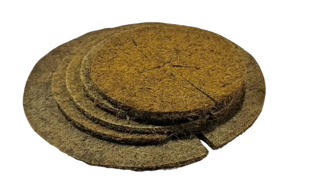 Coir mulching Mats Natural and Organic best for young plants made from coconut coir fiber in Best quality