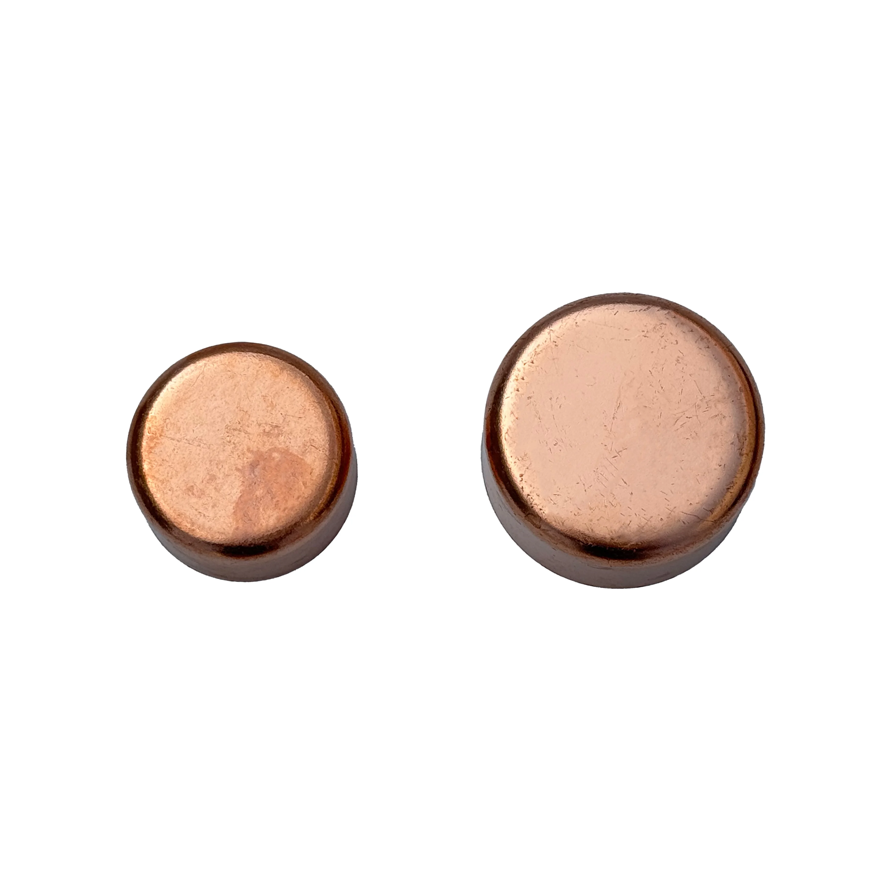 45mm 54mm Heavy-Duty Copper End Caps for High-Pressure Piping Systems