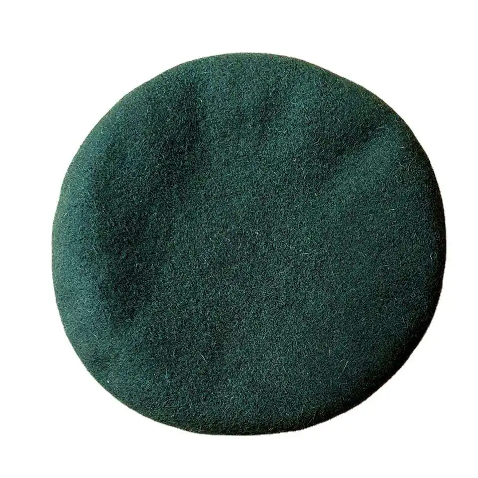 Best Quality 100% Wool Beret Hat Custom Wholesale New Design Beret Caps for Men and Women Unisex Style for Sports