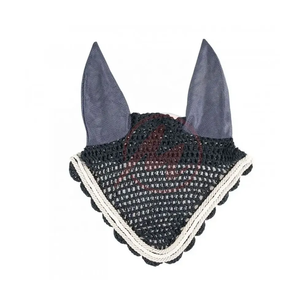 Wholesale Custom Design Top Quality Horse Fly Control Ear Bonnet Horse Riding Ear Bonnet Fly Veil OEM Supplier