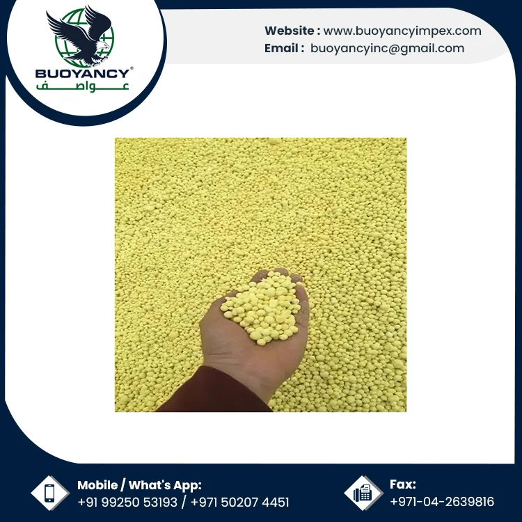 Private Label OEM ODM Granular Sulphur with high purity 99.95 From Indian Supplier