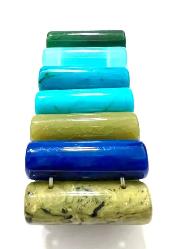 Branded customized top quality Handcrafted  customized colorful  resin fashion  jewelry  hand  bracelet for  women  From  India.