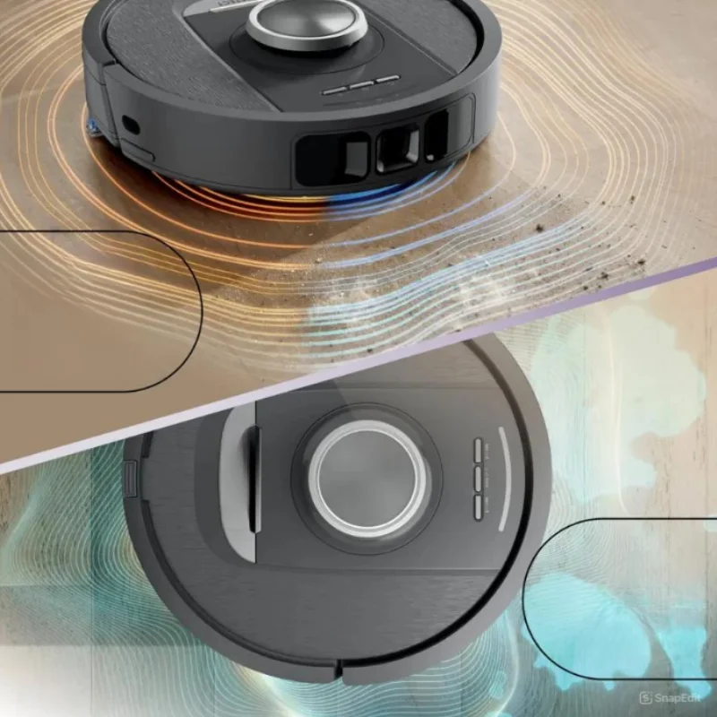NEW Shark PowerDetect 2-in-1 Robot Vacuum and Mop Ideal for Pet Hair Removal with NeverTouch Base