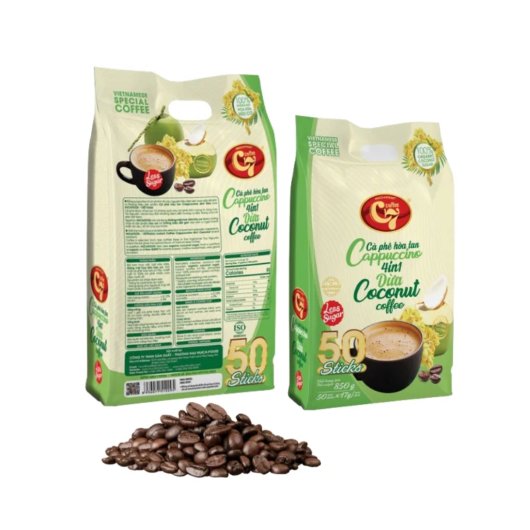 Instant Coffee Powder Making Coffee Powder Using With Hot Water Mix Coconut Milk Powder Made In Vietnam Manufacturer
